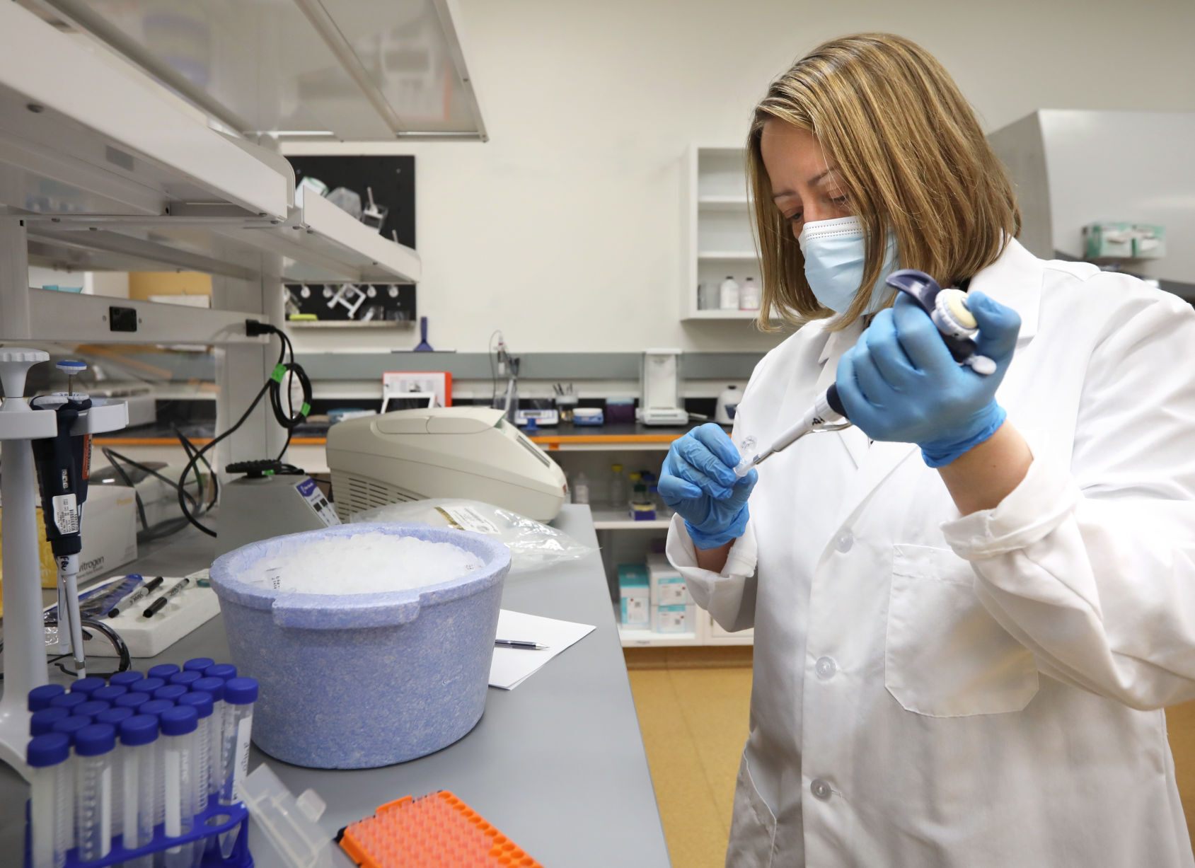 Jennifer developing specialized DNA
